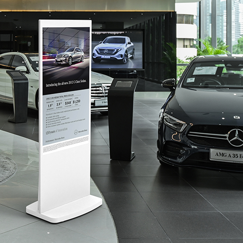 Freestanding Digital Posters