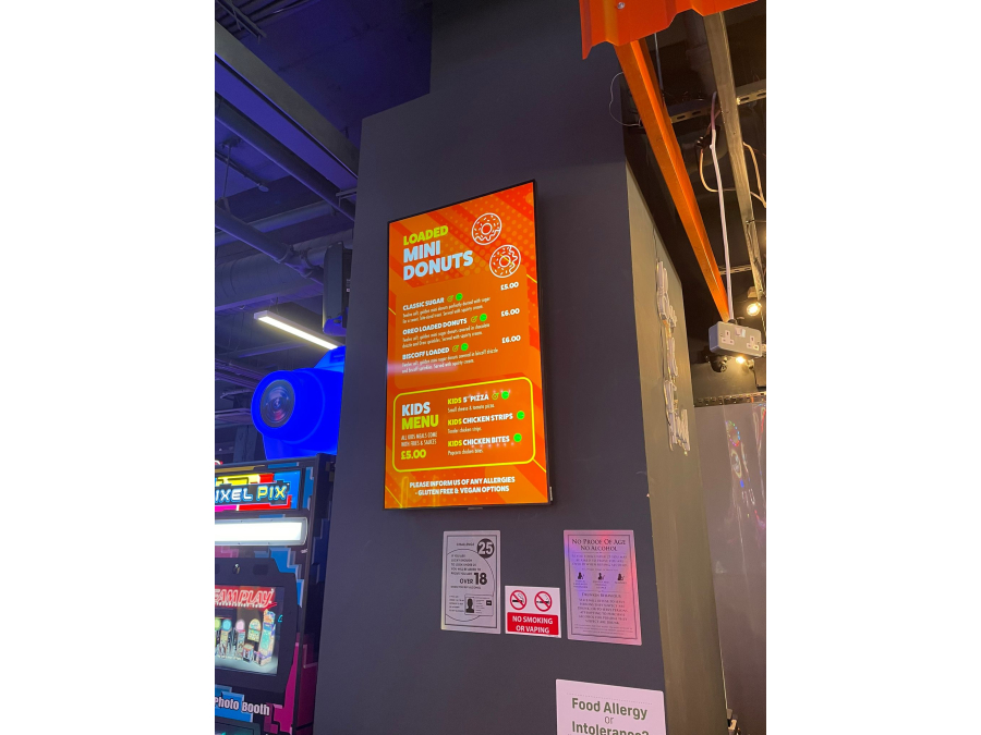 digital screens