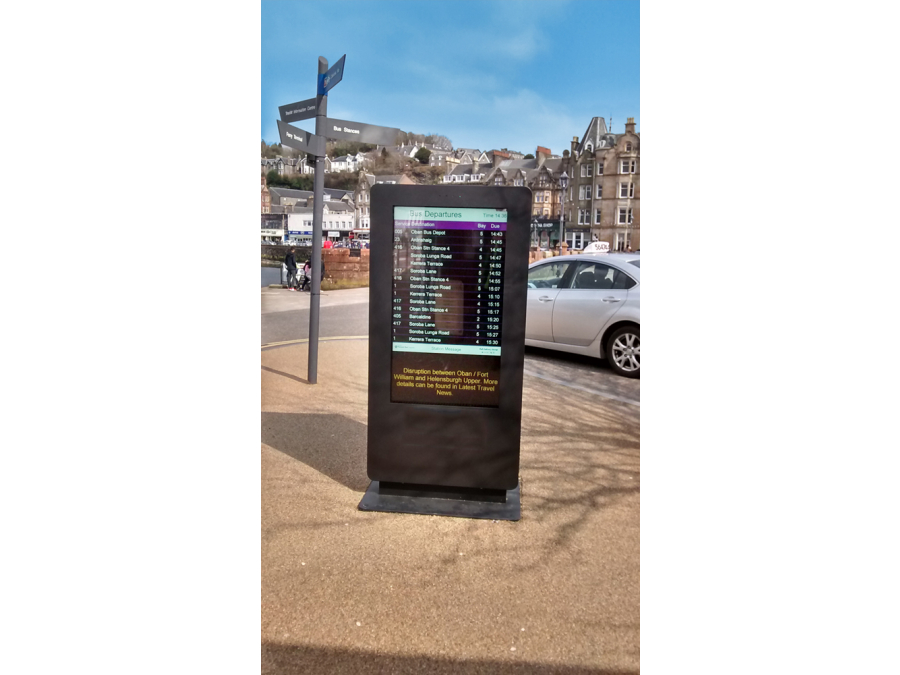 Transport Digital Screen