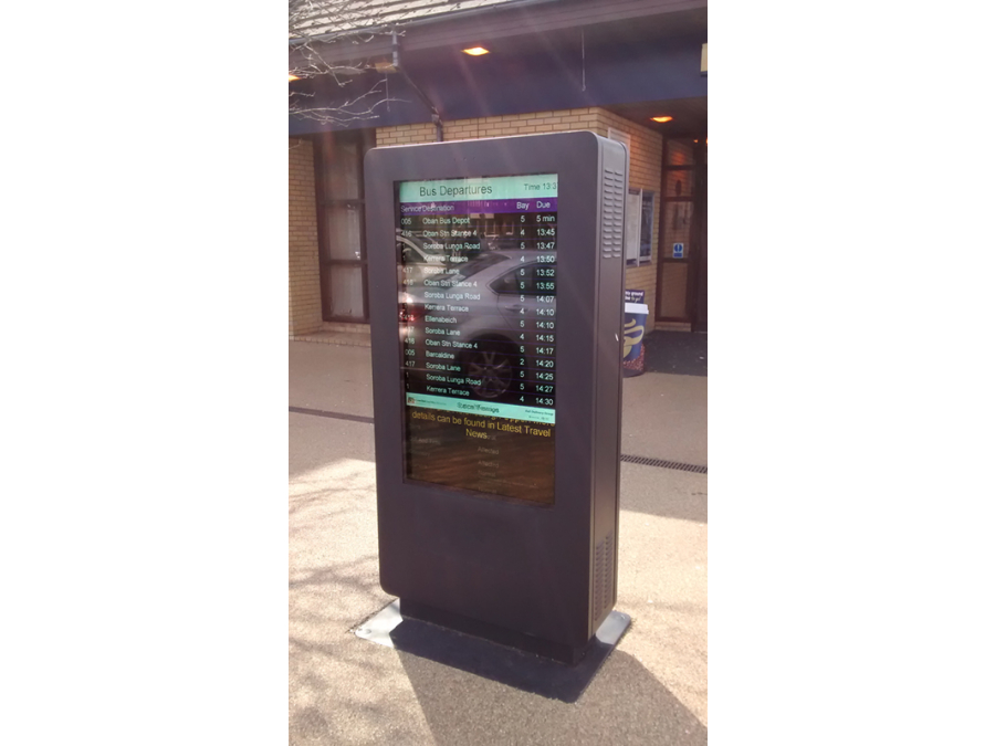 Transport Digital Screen